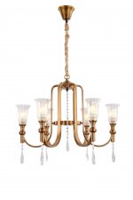 Подвесная люстра Lumina Deco Rionella LDP 8041-6 S.GD