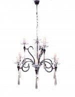 Хрустальная подвесная люстра Lumina Deco Arterro LDP 8136-9