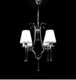 Хрустальная подвесная люстра Lumina Deco Venisia LDP 8810-4 SL