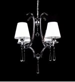 Хрустальная подвесная люстра Lumina Deco Venisia LDP 8810-4 SL