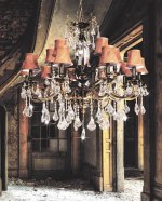 Хрустальная подвесная люстра Lumina Deco Lussinare LDP 9236-15