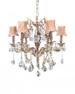 Хрустальная подвесная люстра Lumina Deco Lussinare LDP 9236-6