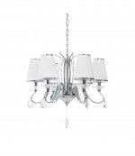 Хрустальная подвесная люстра Lumina Deco Finezzia LDP 9267-6 CHR
