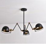 Подвесной светильник Lumina Deco Valmonti LDP D015-3 BK