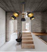 Подвесной светильник Lumina Deco Belmonti LDP D017-5 BK