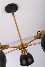 Подвесной светильник Lumina Deco Belmonti LDP D017-5 BK