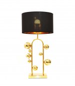 Настольная лампа Lumina Deco Fabi LDT 5528 GD+BK