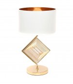Настольная лампа Lumina Deco Fabi LDT 5529 F.GD+WT