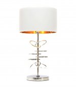 Настольная лампа Lumina Deco Milari LDT 5530 CHR+WT