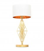 Настольная лампа Lumina Deco Salvari LDT 5533 GD+WT