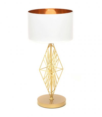 Настольная лампа Lumina Deco Salvari LDT 5533 GD+WT