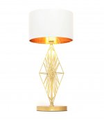 Настольная лампа Lumina Deco Salvari LDT 5533 GD+WT