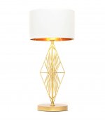 Настольная лампа Lumina Deco Salvari LDT 5533 GD+WT