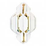 Бра Lumina Deco Piramid LDW 6021-2 WT+GD