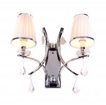 Бра Lumina Deco Glamour LDW 66247-2 WT+CHR