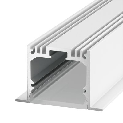 Алюминиевый профиль Design LED LE 4932, 2500 мм, белый LE.4932-W-R