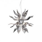 Подвесной светильник Ideal Lux LEAVES SP12 FUME