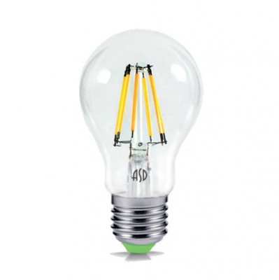 

Лампа светодиодная LED-A60-deco 9Вт 230В Е27 3000К 810Лм прозрачная IN HOME