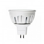Лампа UNIEL LED-JCDR-5W/NW/GU5.3/FR ALP01WH пластик