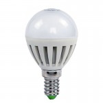 Лампа светодиодная LED-ШАР-standard 5.0Вт 160-260В Е14 3000К ASD