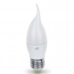 Лампа светодиодная LED-СВЕЧА на ветру-standard 5 Вт 160-260В Е27 3000К ASD