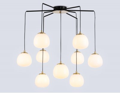 LH51001/6+3 SGD/BK/FR золотой песок/черный /белый матовый G9*9 max 28W D750*700 LH51001/6+3 SGD/BK/FR золотой песок/черный /белый матовый G9*9 max 28W D750*700