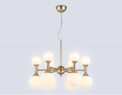 LH51050/12 GD/FR золото/белый матовый G9*12 max 28W D550*450 LH51050/12 GD/FR золото/белый матовый G9*12 max 28W D550*450