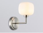 Настенный светильник Ambrella LH53007 SN/FR сатин никель/белый матовый G9 max 40W 195*120*230