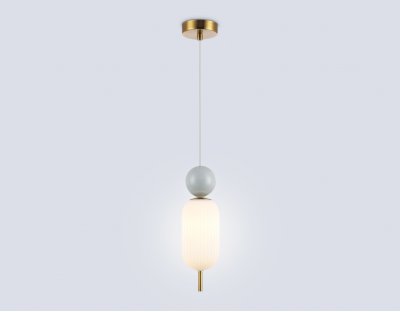 LH53101 BS/GR/FR латунь/серый/белый матовый G9 max 28W D100*330