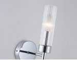 Настенный светильник со стеклянным плафоном Ambrella LH55154 CH/CL хром/прозрачный E14 max 40W 155*100*245