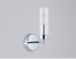 Настенный светильник со стеклянным плафоном Ambrella LH55154 CH/CL хром/прозрачный E14 max 40W 155*100*245
