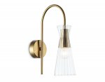 LH55705 BS/CL латунь/прозрачный E14 max 40W 220*90*300