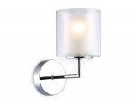 Настенный светильник Ambrella LH56005 СH/FR хром/белый матовый E14 max 40W 190*120*220