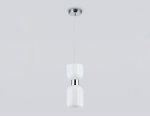 Подвесной светильник Ambrella LH56081 СH/FR хром/белый матовый E14 max 60W D120*1500