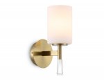 Настенный светильник Ambrella LH56265 BS/FR латунь/белый матовый E27 max 60W 160*120*280