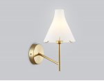Настенный светильник Ambrella LH57137 BS/FR латунь/белый матовый E14 max 40W 210*150*280