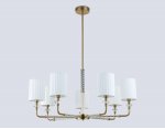 LH71503/7 BS/FR латунь/белый матовый E14*7 max 40W D840*640