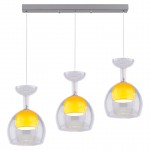Светильник подвесной LIMONES03 PLL0010305YL металл, стекло SMD LED 3*5W