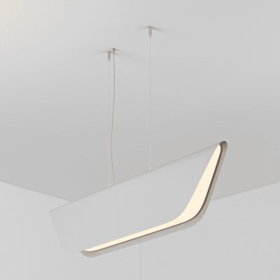 Светильник LINER подвесной L1000 H230 B100 LED 40W Estetta LINER-100-40-WH-NW Светильник LINER подвесной L1000 H230 B100 LED 40W Estetta LINER-100-40-WH-NW