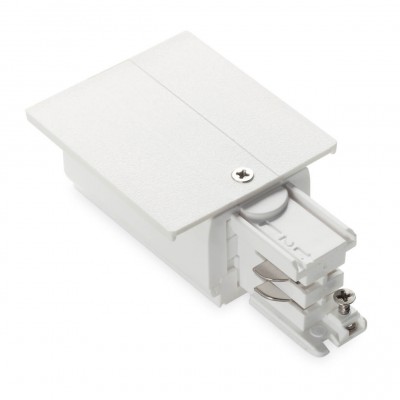 Ideal Lux LINK TRIM MAIN CONNECTOR END LEFT ON-OFF WH