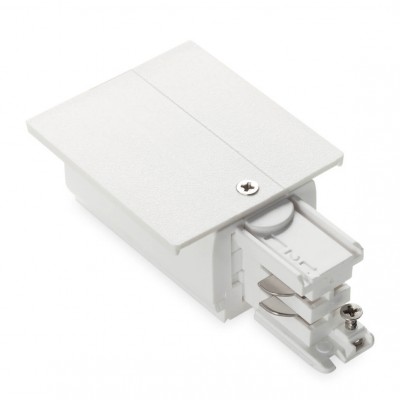 Ideal Lux LINK TRIM MAIN CONNECTOR END RIGHT ON-OFF WH