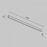 Линейный светильник Technical LL311039