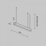 Линейный светильник Technical LL312002