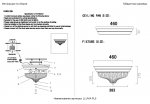Светильник потолочный Crystal Lux LLUVIA PL5 CHROME D460 (0821/105)