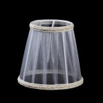 Абажур белый прозрачный Maytoni LMP-247-G (прищепка)