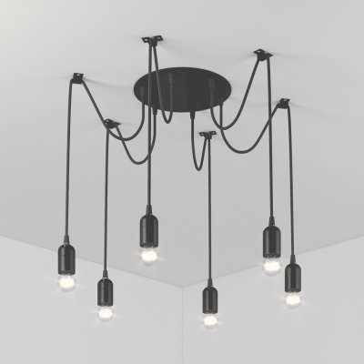 Светильник LOFT SPIDER 6 Estetta LOFTSPIDER-6-WH