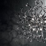 Подвесной светильник Ideal Lux LORY SP12 FUME