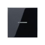 JUNG LS 990 Черный Накладка светорегулятора/выключателя нажимного с индикацией (LS1561.07USW)