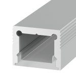 Алюминиевый профиль Design LED LS1613, 2500 мм, анодированный LS.1613-R