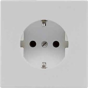 JUNG LS 990 Светло-серый Розетка с/з с защитными шторками винт зажим (LS521KILG) JUNG LS 990 Светло-серый Розетка с/з с защитными шторками винт зажим (LS521KILG)